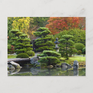 Carte Postale É.-U., Washington, Seattle, Arboretum, japonais