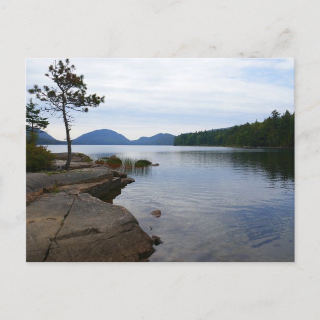 Carte Postale Eagle Lake à Acadia National Park (Devant)