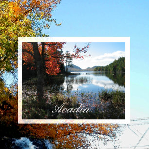 Carte Postale Eagle Lake, Parc national Acadia, Maine