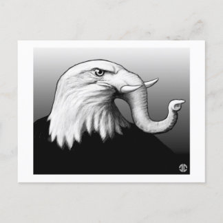 Carte Postale Eaglephant