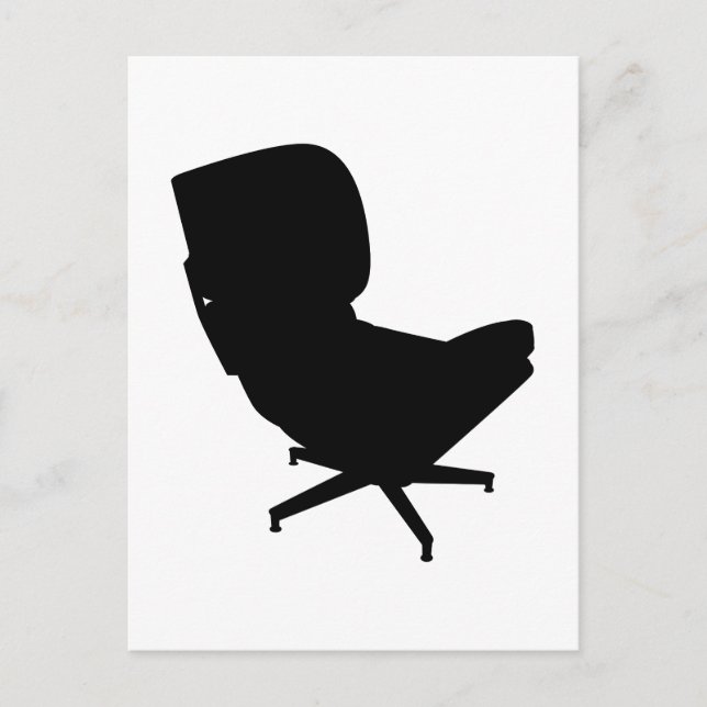 Carte postale Eames Lounge (Devant)