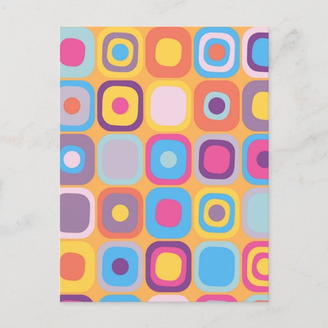 Carte Postale Eames Modernes Rectangles 31 (Devant)