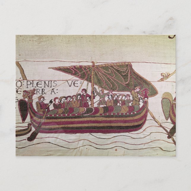 Carte Postale Earl Harold avec ses voiles pleines de vent (Devant)