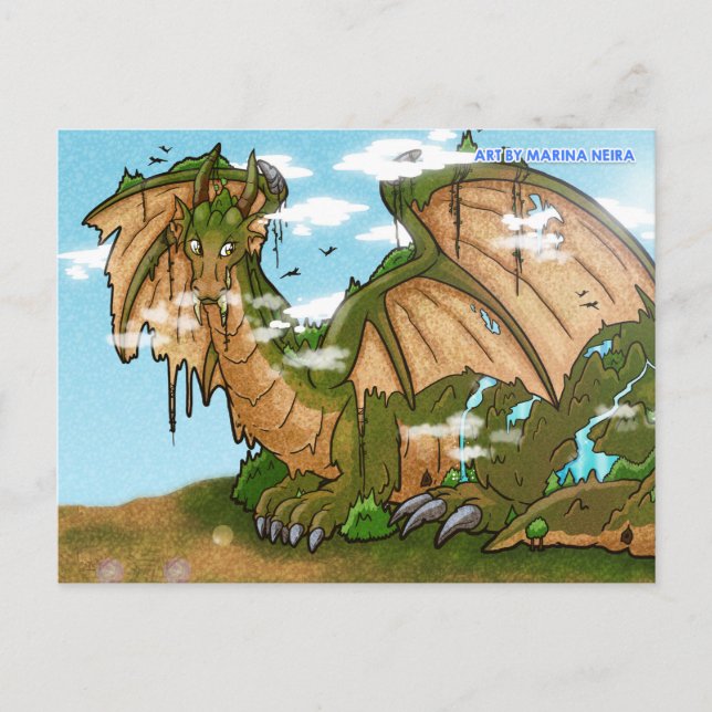 Carte postale Earth Dragon Mountain (Devant)