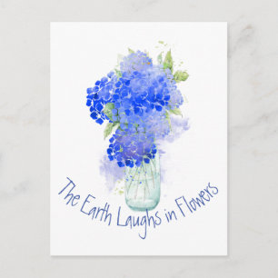 Carte Postale Earth Laughs dans le quota de Flowers Gardeners