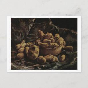 Carte Postale Earthen Bowl et les pommes de terre, Vincent van G