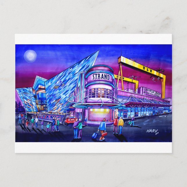 Carte Postale East Belfast & Titanic Quarter (Devant)
