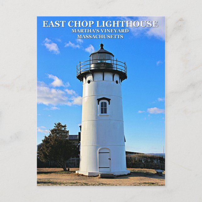 Carte Postale East Chop Lighthouse, Massachusetts (Devant)