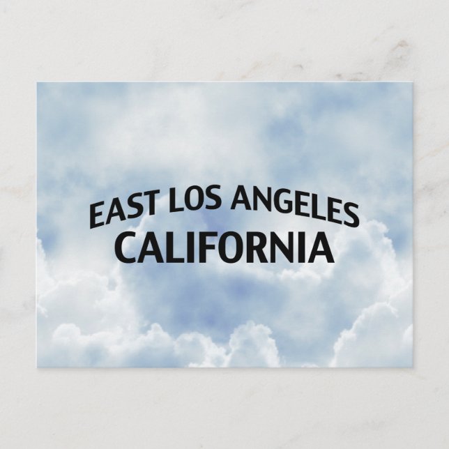 Carte Postale East Los Angeles (Devant)