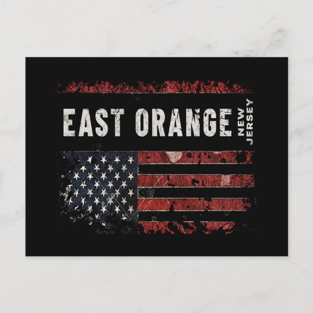 Carte Postale East Orange New Jersey (Devant)