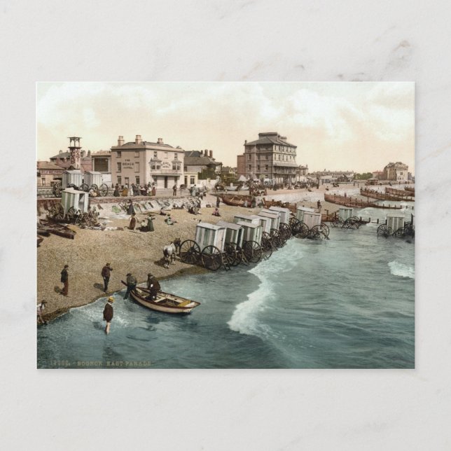 Carte Postale East Parade, Bognor Regis, West Sussex, c.1895 (Devant)