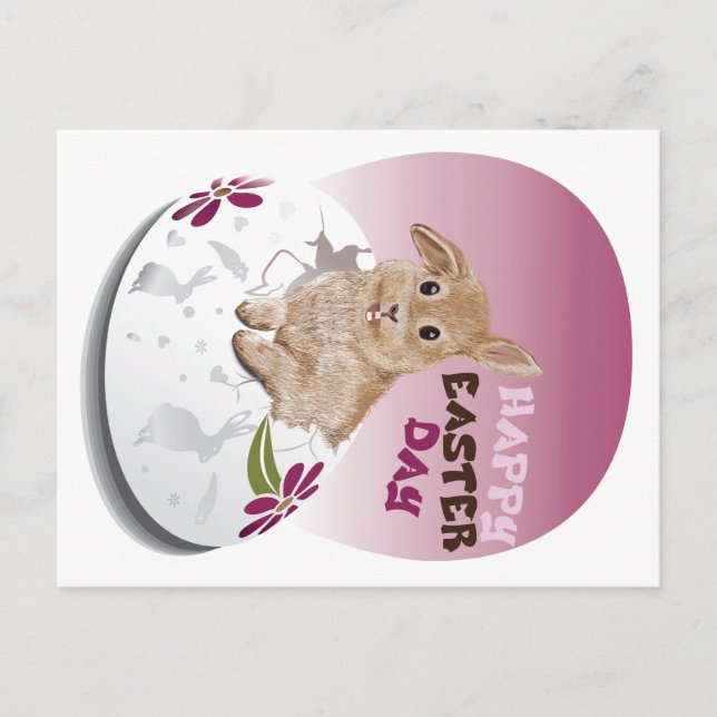 Carte Postale Easter Rabbit (Devant)