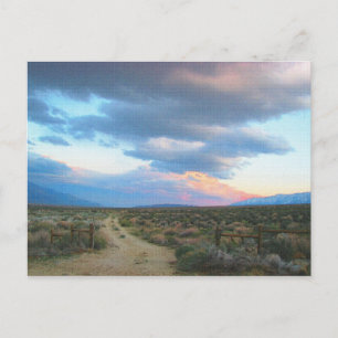 Carte Postale Eastern Sierra Landscape - Owens Valley