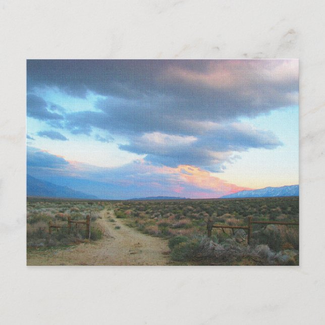 Carte Postale Eastern Sierra Landscape - Owens Valley (Devant)