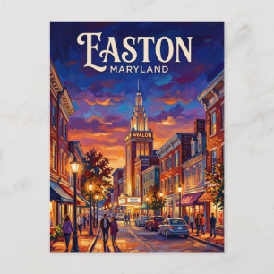 Carte Postale Easton, Maryland Maryland