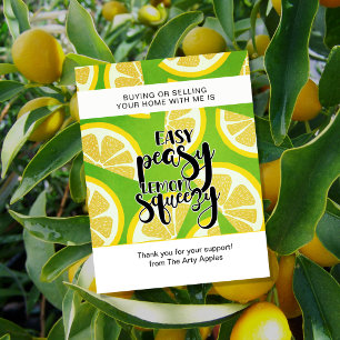 Carte Postale Easy Peasy Lemon Squeezy Marketing Immobilier Pos
