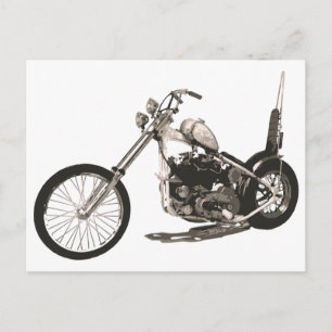 Carte Postale Easy Rider Motorcycle - Hollywood Chopper Card