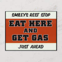 Eat here and Get Gas