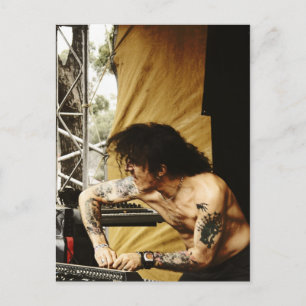 Carte postale Eat Static 2008