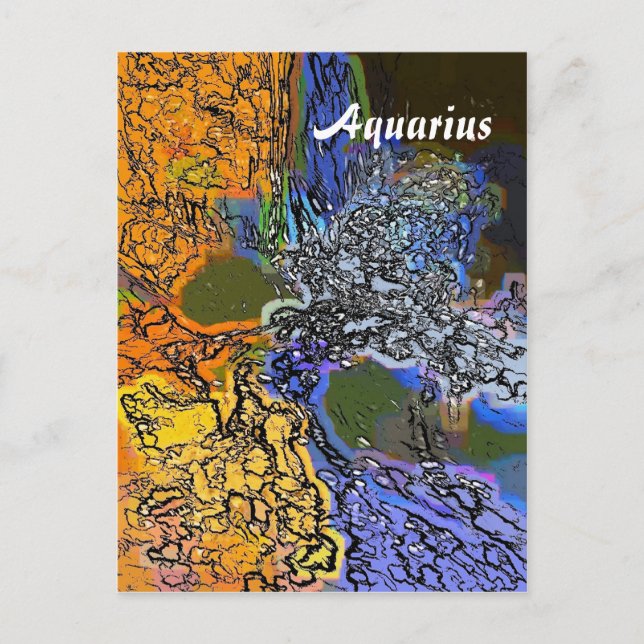 CARTE POSTALE EAU (Devant)