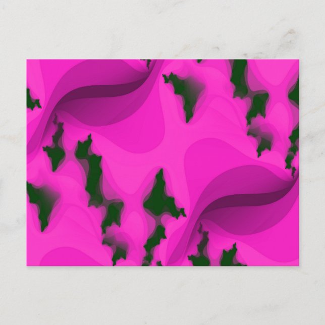 CARTE POSTALE EAU ABSTRAITE (Devant)