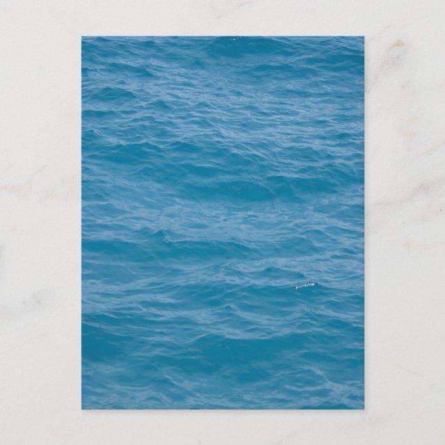 Carte Postale Eau bleue des Caraïbes (Devant)