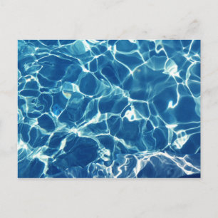 Carte Postale Eau bleue étincelante