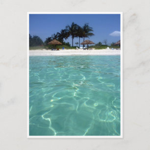 Carte Postale eau cristalline de bahamas