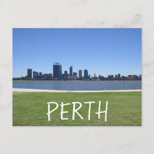 Carte Postale eau de la ligne d'horizon perth
