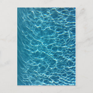 Carte Postale Eau de la piscine cool