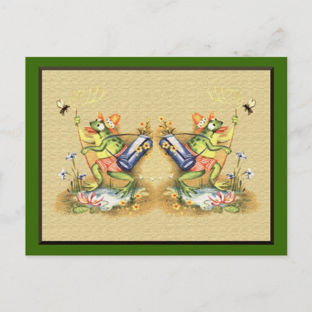 Carte Postale Eau de vol (Devant)