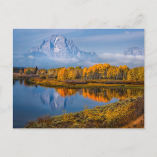Carte Postale Eau | Oxbow Bend Jackson Wyoming