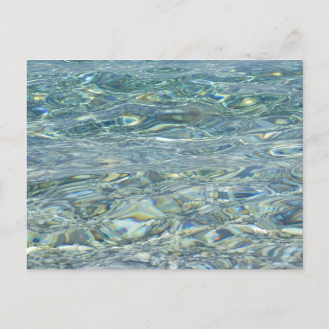 Carte Postale Eau propre (Devant)