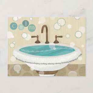 Carte Postale Eau relaxante