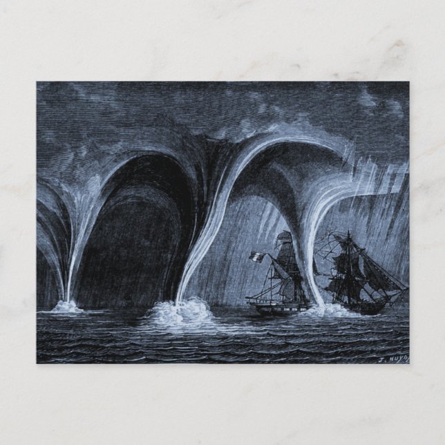 Carte Postale Eaux (Devant)