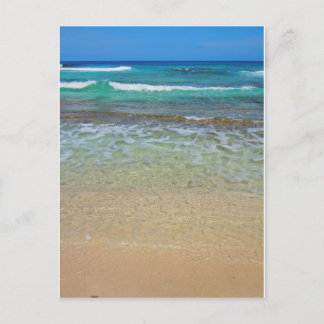 Carte Postale Eaux de plage calmes