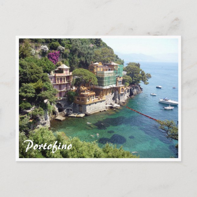 Carte Postale eaux de portofino (Devant)