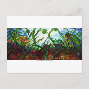 Carte postale Eaux non cartographiées