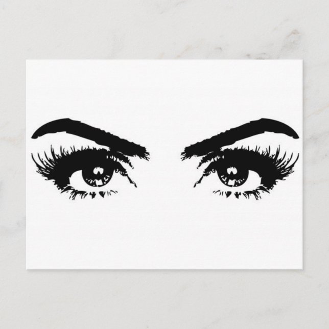 Carte Postale Eaux sourdes pour femmes (Devant)
