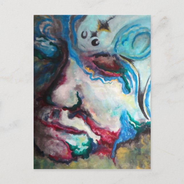 Carte Postale eaux troublées (Devant)