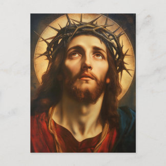 Carte Postale Ecce Homo | Jesus Christ with Crown of Thorns