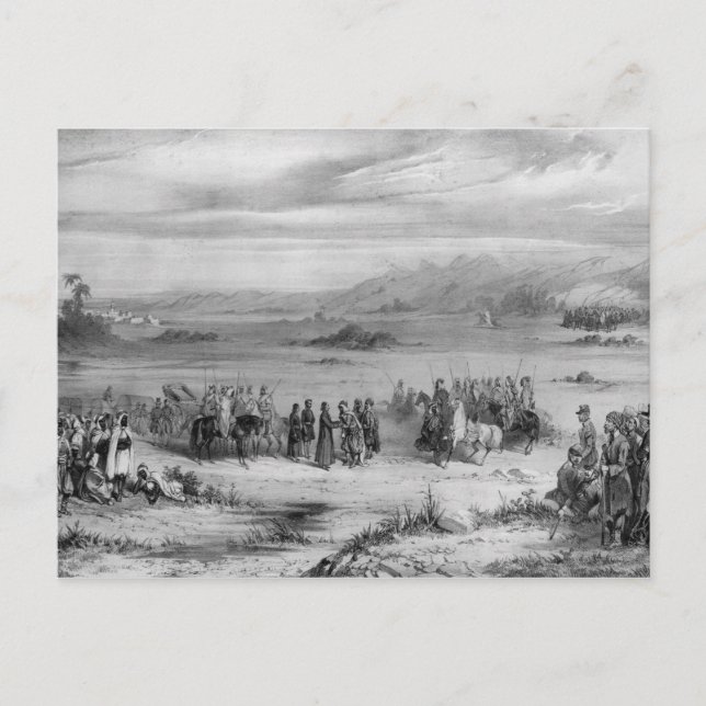Carte Postale Échange de prisonniers par l'évêque d'Alger (Devant)