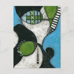 Carte postale Écharpe d'hiver