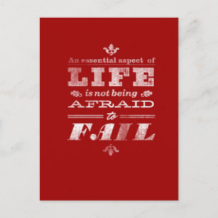 Carte Postale Échec