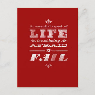 Carte Postale Échec