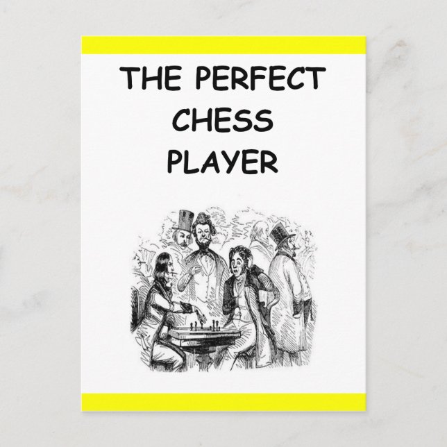 Carte Postale échecs (Devant)