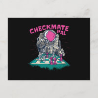 Échecs de l'astronaute de mat de contrôle