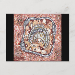 Carte Postale Echidna Dreaming