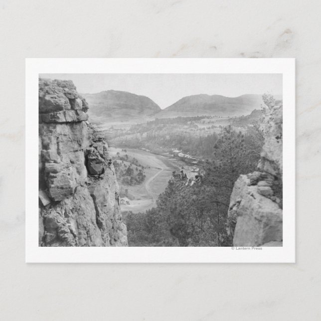 Carte Postale Echo Canyon Regarder à travers Sioux Pass Photogra (Devant)