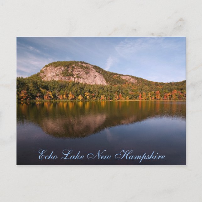 Carte postale Echo Lake New Hampshire (Devant)